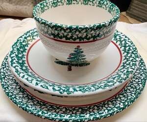 Vintage Furio Christmas Dishes